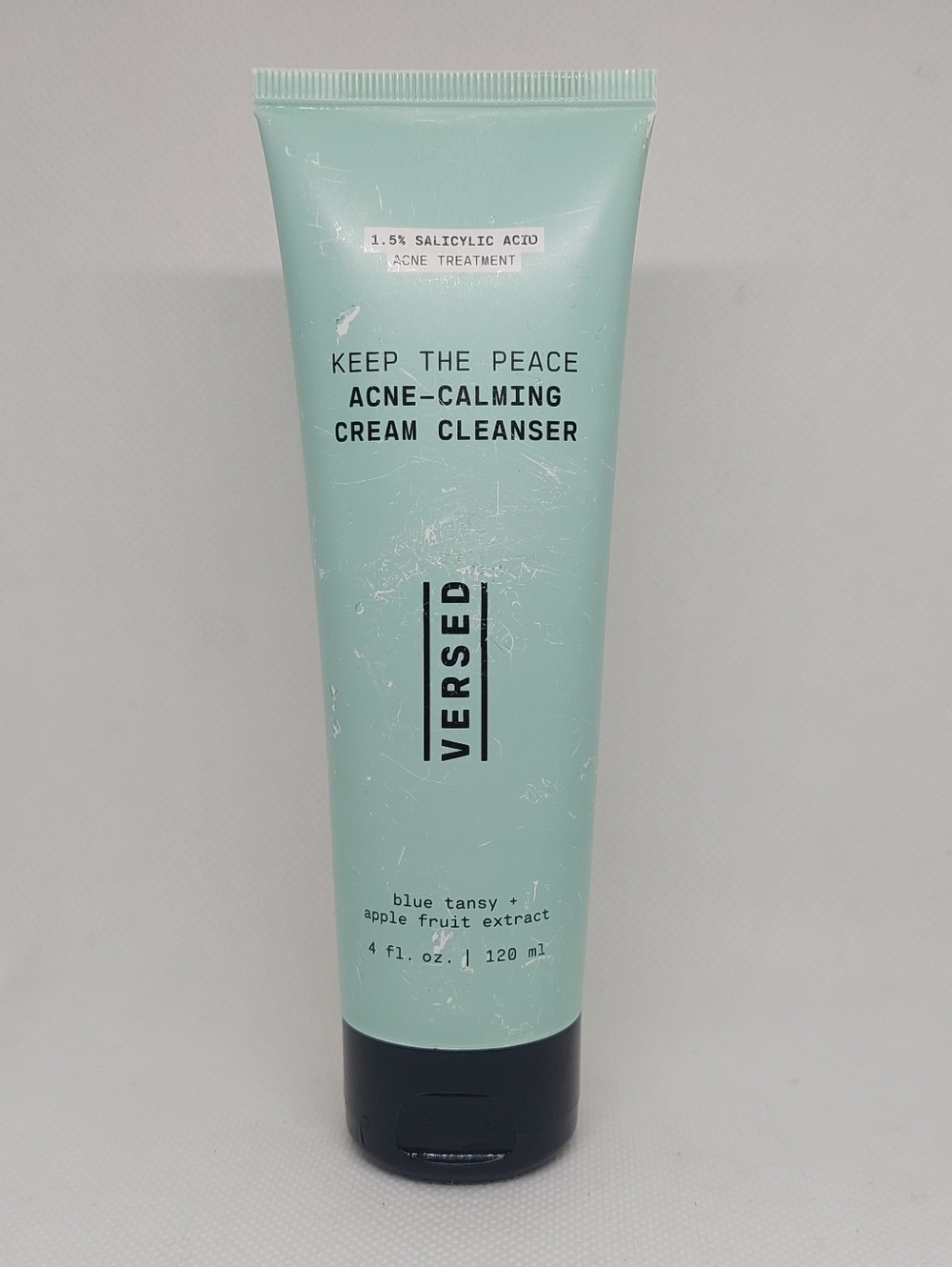 Versed Acne Calming Cream Cleanser 4fl Oz / 120ml 1.5% Salicylic Acid